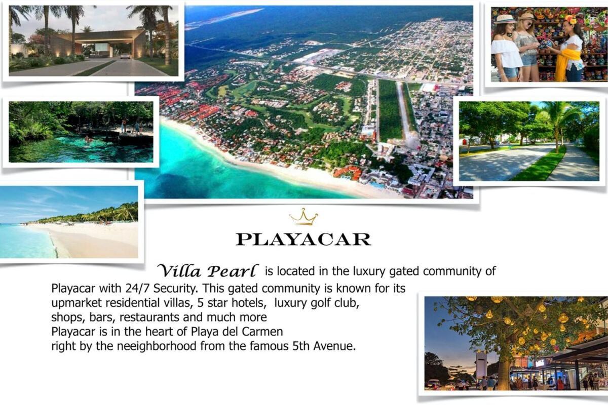 Villa Pearl, 5 Minutes Walk To The Private Playa del Carmen